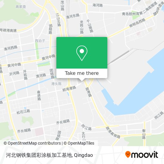 河北钢铁集团彩涂板加工基地 map