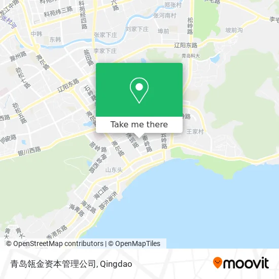 青岛瓴金资本管理公司 map