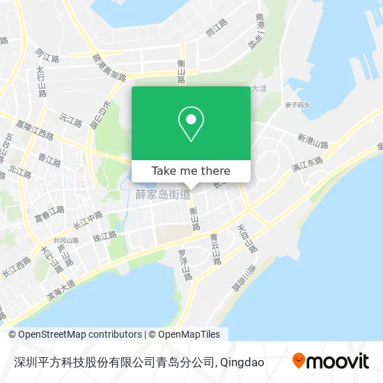 深圳平方科技股份有限公司青岛分公司 map