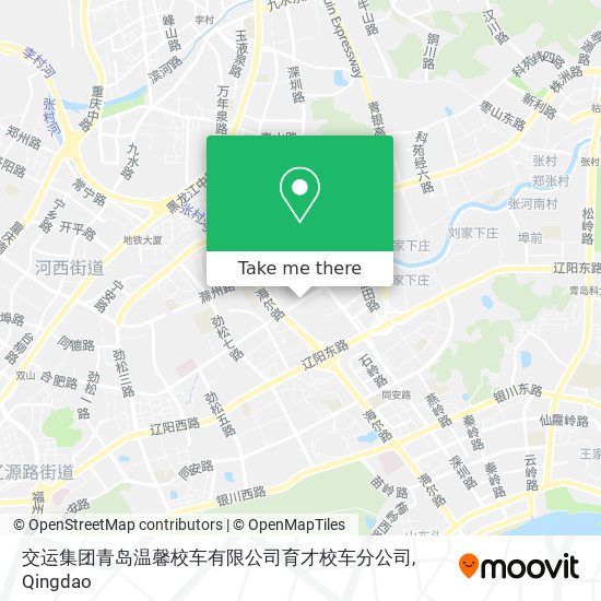 交运集团青岛温馨校车有限公司育才校车分公司 map