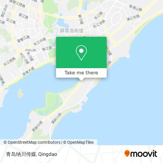 青岛纳川传媒 map