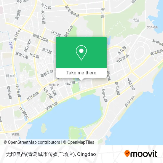 无印良品(青岛城市传媒广场店) map