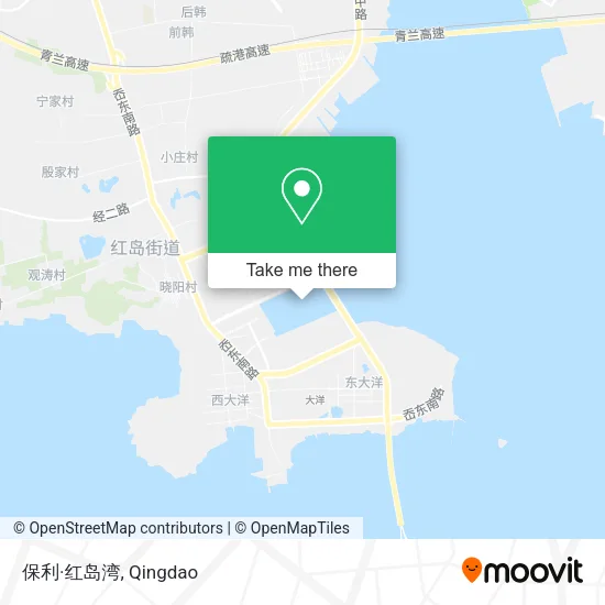 保利·红岛湾 map
