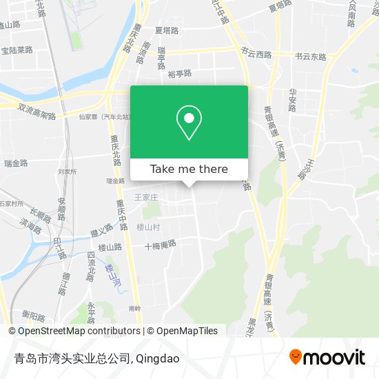 青岛市湾头实业总公司 map