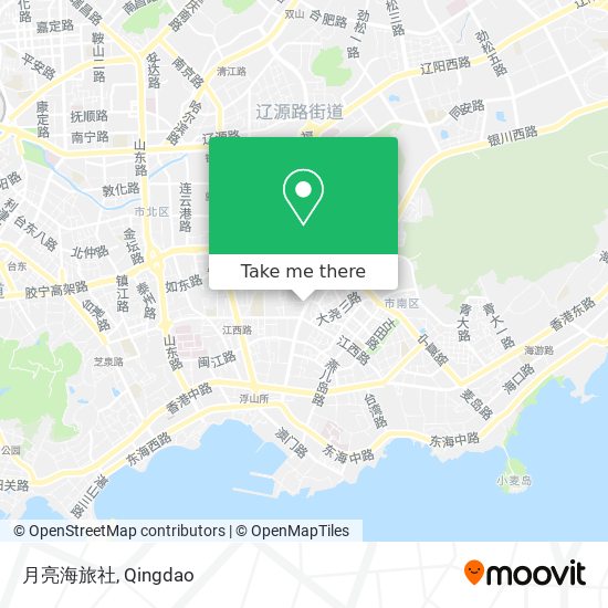 月亮海旅社 map