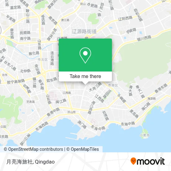 月亮海旅社 map