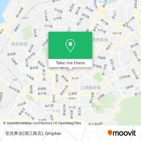 宜优果业(清江路店) map