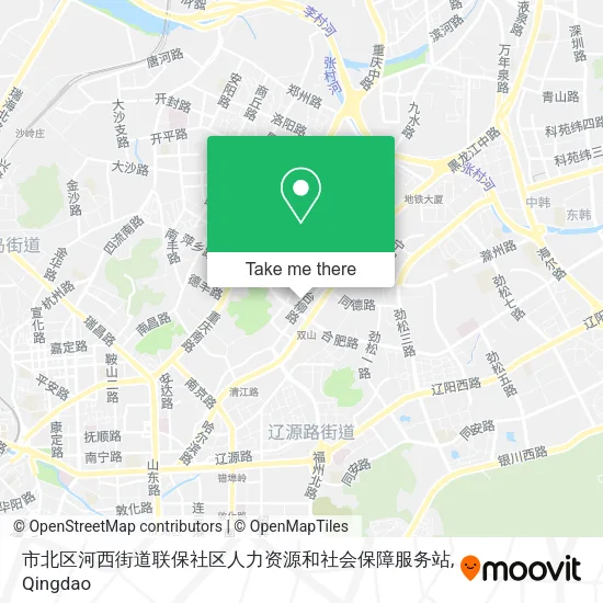 市北区河西街道联保社区人力资源和社会保障服务站 map