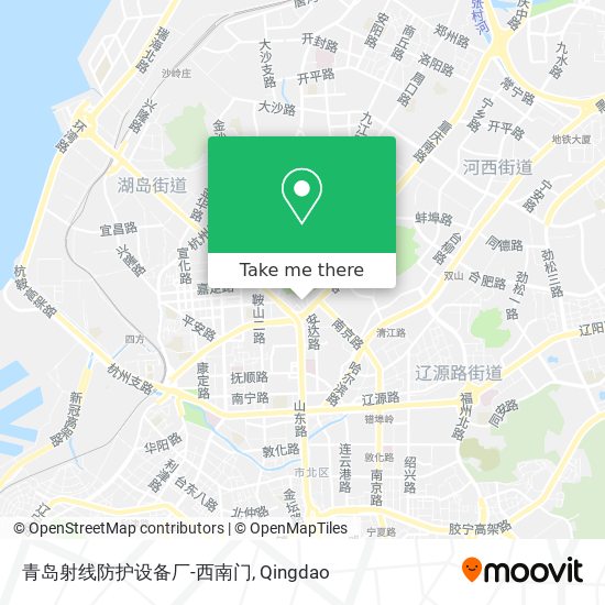 青岛射线防护设备厂-西南门 map