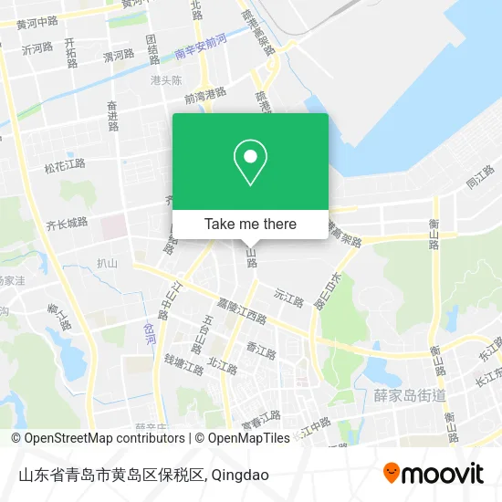山东省青岛市黄岛区保税区 map