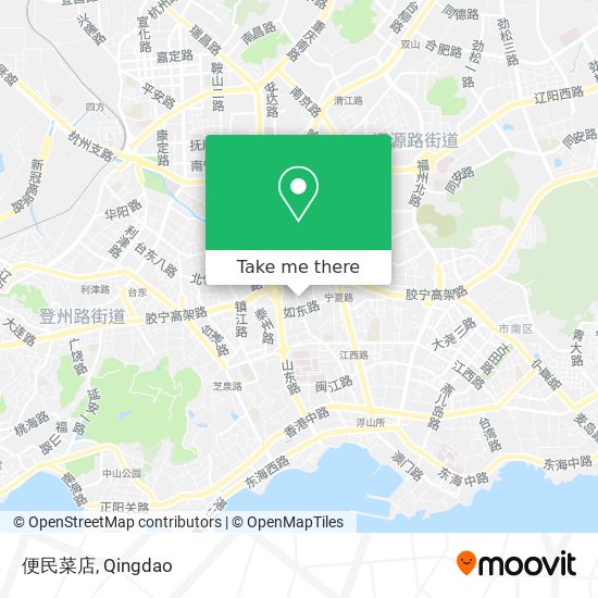 便民菜店 map