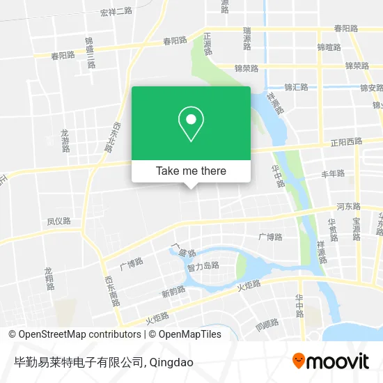 毕勤易莱特电子有限公司 map