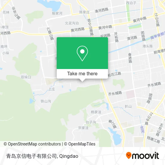 青岛京信电子有限公司 map