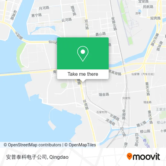 安普泰科电子公司 map