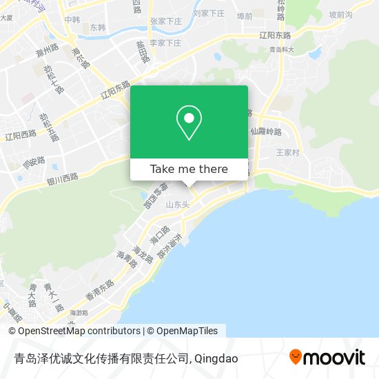 青岛泽优诚文化传播有限责任公司 map