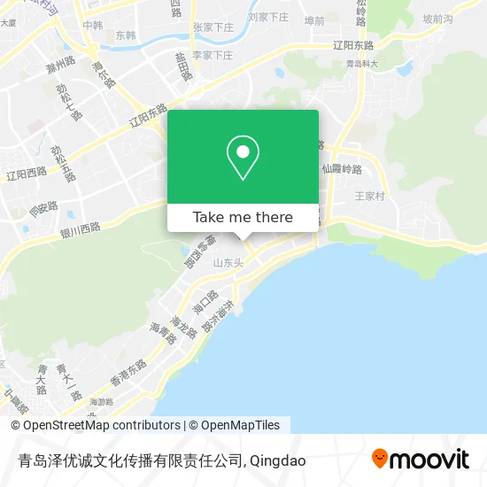 青岛泽优诚文化传播有限责任公司 map