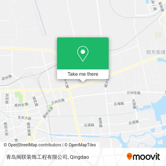 青岛闽联装饰工程有限公司 map