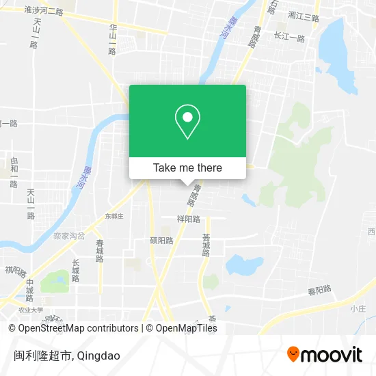 闽利隆超市 map