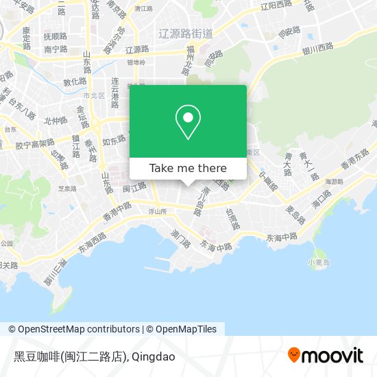 黑豆咖啡(闽江二路店) map