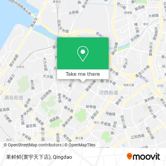 果鲜鲜(寰宇天下店) map