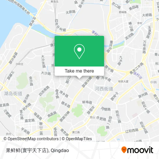果鲜鲜(寰宇天下店) map