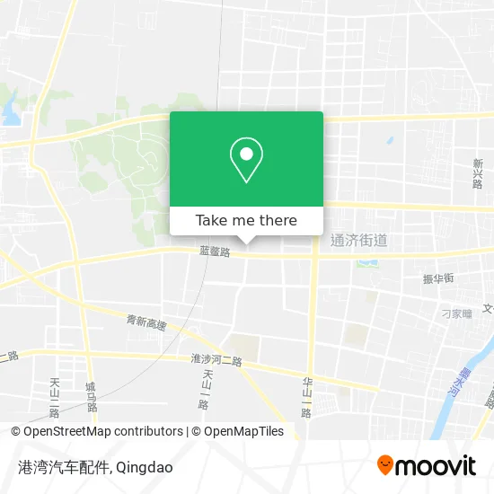 港湾汽车配件 map