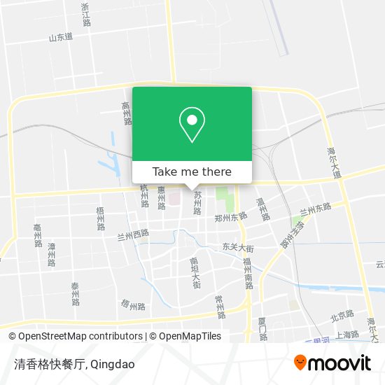 清香格快餐厅 map