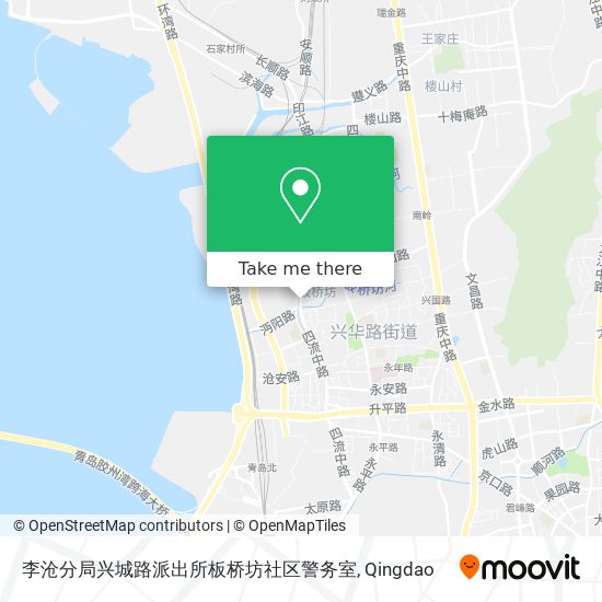 李沧分局兴城路派出所板桥坊社区警务室 map