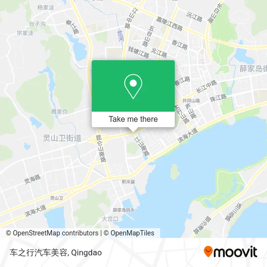 车之行汽车美容 map