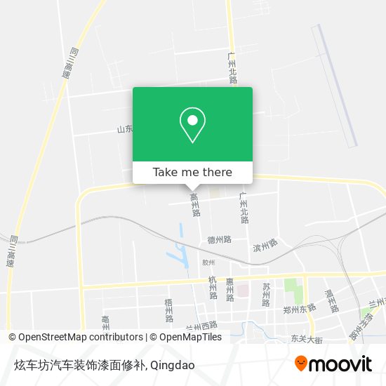 炫车坊汽车装饰漆面修补 map