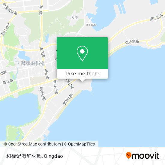 和福记海鲜火锅 map