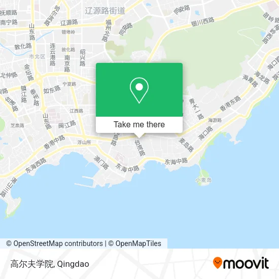 高尔夫学院 map