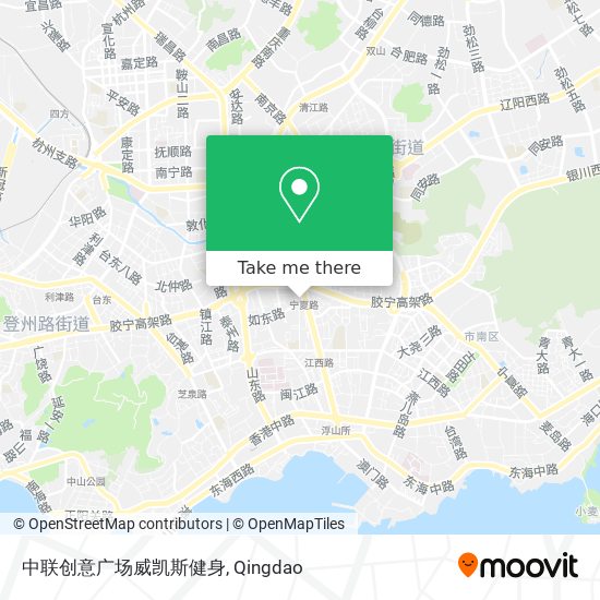 中联创意广场威凯斯健身 map