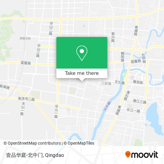 壹品华庭-北中门 map