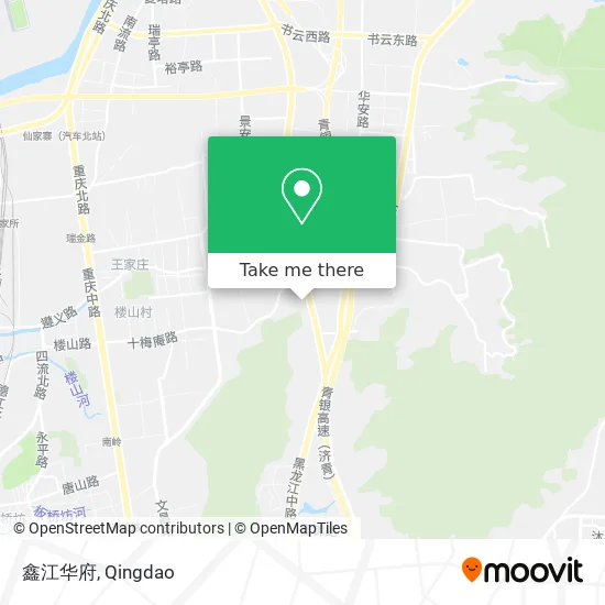 鑫江华府 map