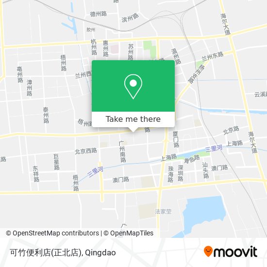 可竹便利店(正北店) map