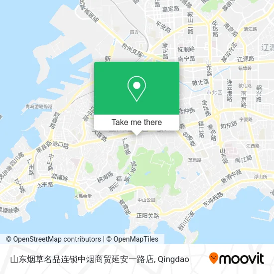 山东烟草名品连锁中烟商贸延安一路店 map