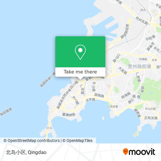 北岛小区 map