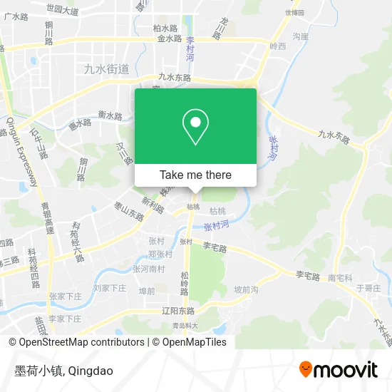 墨荷小镇 map