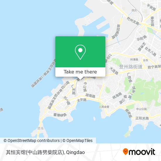 其恒宾馆(中山路劈柴院店) map
