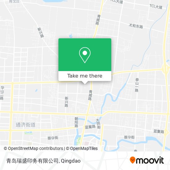 青岛瑞盛印务有限公司 map