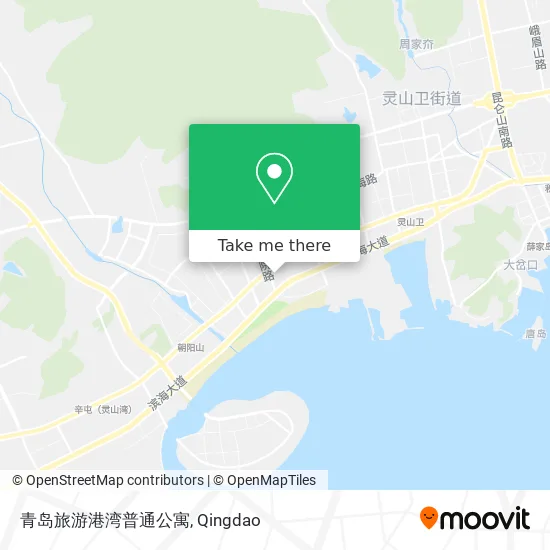 青岛旅游港湾普通公寓 map