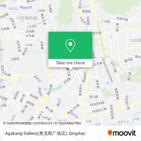 Agabang Galleny(奥克斯广场店) map