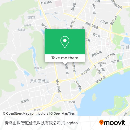 青岛山科智汇信息科技有限公司 map