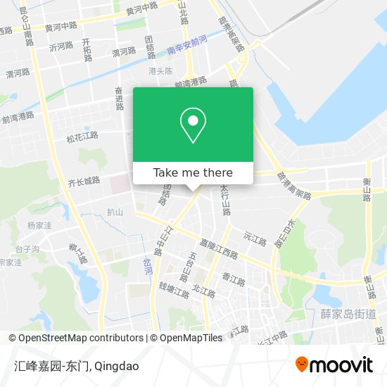 汇峰嘉园-东门 map