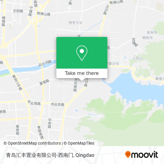 青岛汇丰置业有限公司-西南门 map