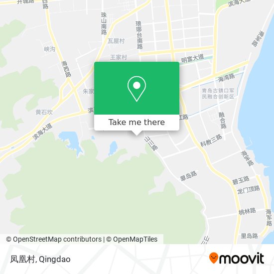 凤凰村 map