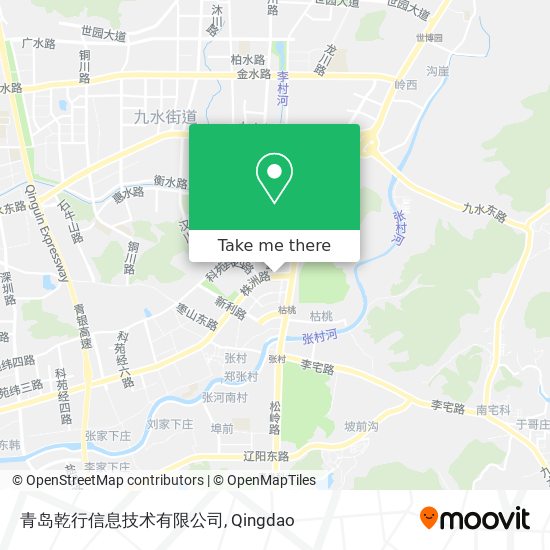 青岛乾行信息技术有限公司 map