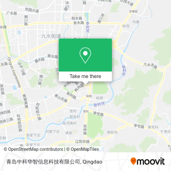 青岛中科华智信息科技有限公司 map