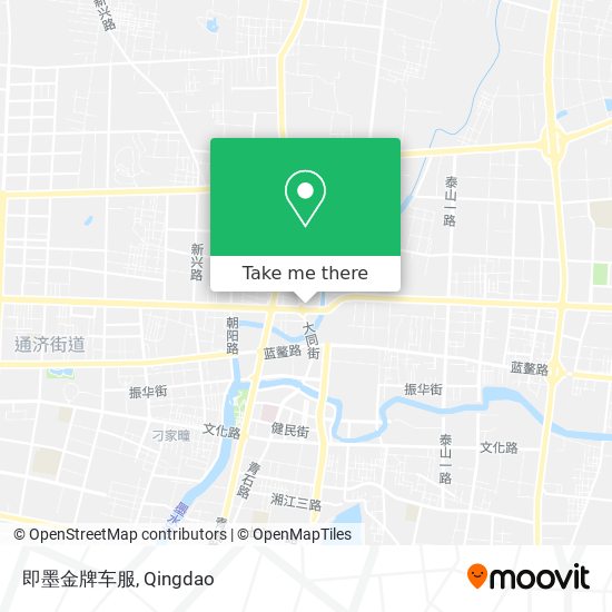 即墨金牌车服 map